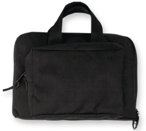Bulldog BD915 Deluxe Mini Range Bag Black Water-Resistant Outer Shell  Inside Ammo & Magazine Pockets  Outer Storage Pockets
