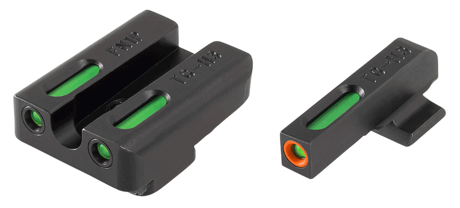 TruGlo TG13FN2PC TFX Pro Black | Green Tritium & Fiber Optic Orange Outline Front Sight Green Tritium & Fiber Optic Rear Sight TruGlo TG13FN2PC TFX Pro Black | Green Tritium & Fiber Optic Orange Outline Front Sight Green Tritium & Fiber Optic Rear Sight
