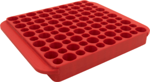 Hornady 480042 Magnum Reloading Block Red Multi Caliber Plastic 50rd Hornady 480042 Magnum Reloading Block Red Multi Caliber Plastic 50rd