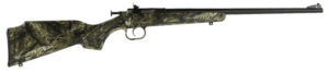 Crickett KSA2284 Youth 22 WMR 1rd 16.12″ Blued Barrel/Receiver Fixed Front/Adjustable Rear Peep Sights Mossy Oak Break-Up Synthetic Stock w/11.5″ LOP Rebounding Firing Pin Safety Crickett KSA2284 Youth 22 WMR 1rd 16.12″ Blued Barrel/Receiver Fixed Front/Adjustable Rear Peep Sights Mossy Oak Break-Up Synthetic Stock w/11.5″ LOP Rebounding Firing Pin Safety