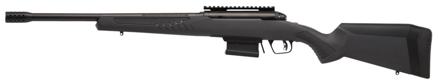 Savage Arms 57140 110 Haymaker 450 Bushmaster 4+1 18″ Barrel Matte Black Metal Black Fixed AccuStock with AccuFit Savage Arms 57140 110 Haymaker 450 Bushmaster 4+1 18″ Barrel Matte Black Metal Black Fixed AccuStock with AccuFit