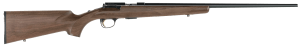 Browning 025175204 T-Bolt Sporter 22 WMR 10+1 22" Barrel Polished Blued Steel Receiver Satin Black Walnut Stock Plastic Butt Plate Optics Ready