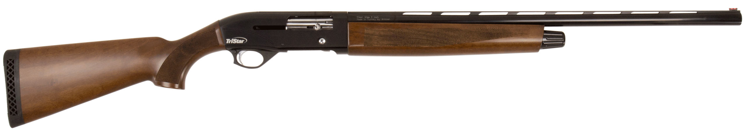 TriStar 24101 Viper G2 12 Gauge 3" 5+1 26" Black Cerakote Barrel/Receiver Semi-Gloss Turkish Walnut Stock Incudes 3 MobilChoke