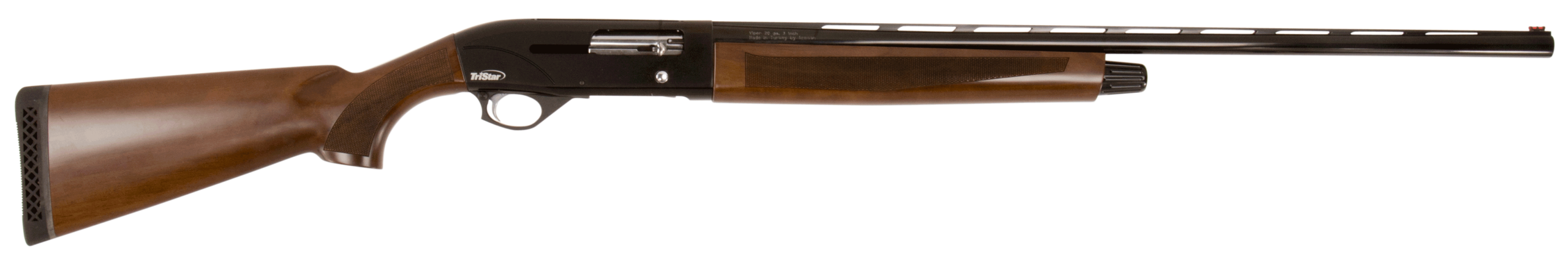 TriStar 24102 Viper G2 20 Gauge 3" 5+1 28" Black Cerakote Barrel/Receiver Semi-Gloss Turkish Walnut Stock Includes 3 MobilChoke