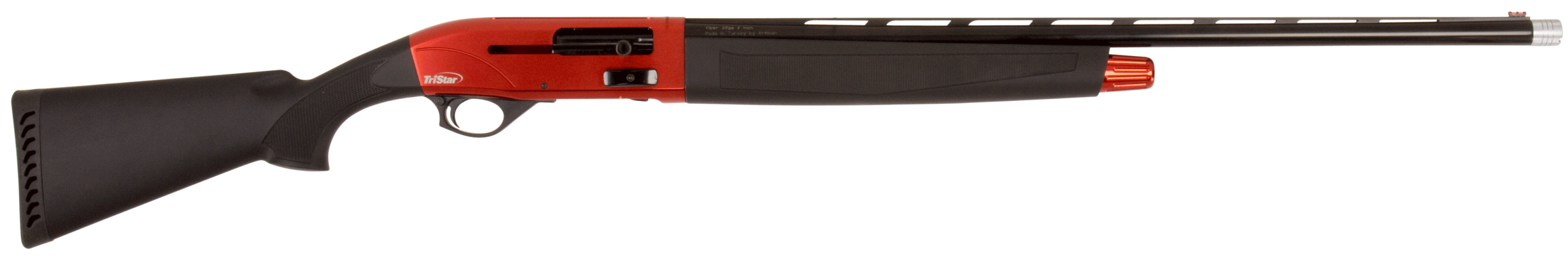 TriStar 24161 Viper G2 Youth 20 Gauge 3" 5+1 26" Vent Rib Barrel Red Anodized Receiver Black Stock Includes 3 Extended MobilChoke