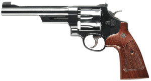 Smith & Wesson 150341 Model 27 Classic 357 Mag or 38 S&W Spl +P Blued Carbon Steel 6.50″ Barrel 6rd Cylinder & N-Frame Checkered Square Butt Walnut Grip Smith & Wesson 150341 Model 27 Classic 357 Mag or 38 S&W Spl +P Blued Carbon Steel 6.50″ Barrel 6rd Cylinder & N-Frame Checkered Square Butt Walnut Grip