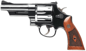 Smith & Wesson 150339 Model 27 Classic 357 Mag Or 38 S&W Spl +P Blued Carbon Steel 4″ Barrel  6rd  Cylinder & N-Frame  Checkered Square Butt Walnut Grip