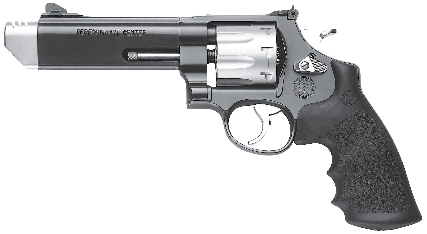 Smith & Wesson 170296 Model 627 Performance Center V-Comp 357 Mag or 38 S&W Spl +P 5″ Black Stainless Steel Barrel 8rd Stainless Steel Cylinder Two Tone Stainless Steel N-Frame Removeable Compensator & Muzzle Protector Cap Smith & Wesson 170296 Model 627 Performance Center V-Comp 357 Mag or 38 S&W Spl +P 5″ Black Stainless Steel Barrel 8rd Stainless Steel Cylinder Two Tone Stainless Steel N-Frame Removeable Compensator & Muzzle Protector Cap