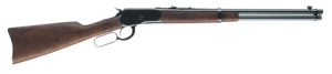Winchester Repeating Arms 534177124 Model 1892 Carbine Full Size 44 Rem Mag 10+1 20″ Brushed Polish Blued Steel Barrel  Drilled & Tapped Steel Receiver  Black Walnut Straight Grip Synthetic Stock
