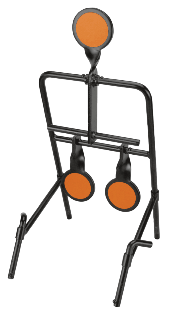 Caldwell 1071002 Resetting Handgun Resetting Steel Target Black/Orange Circle Illustration Impact Enhancement Motion 3.50″ Caldwell 1071002 Resetting Handgun Resetting Steel Target Black/Orange Circle Illustration Impact Enhancement Motion 3.50″