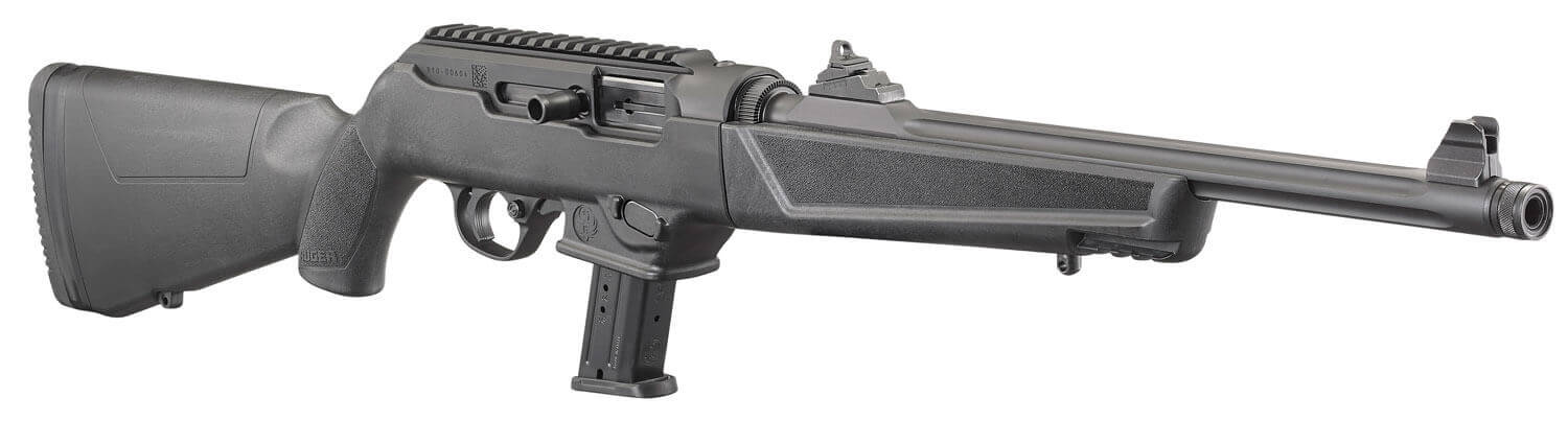 Ruger 19100 PC Carbine 9mm Luger 17+1 16.12" Threaded/Fluted Barrel Type III Hard Coat Anodized Aluminum Alloy Receiver Synthetic Stock Optics Ready - Image 3