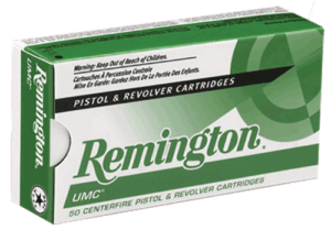 Remington Ammunition 23818 UMC  45 ACP 185 gr Full Metal Jacket 50rd Box