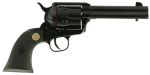 Chiappa Firearms CF340250D SAA 1873  Medium Frame 22 LR/22 WMR 6 Shot  4.75″ Blued Steel Barrel  Cylinder & Frame  Black Plastic Grip  Exposed Hammer