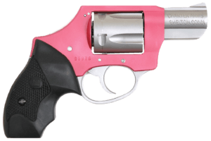 Charter Arms 53831 Undercover Lite Pink Lady Small 38 Special  5 Shot 2″ Stainless Steel Barrel & Cylinder  Pink Aluminum Frame w/Black Finger Grooved Rubber Grip  Concealed Hammer