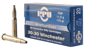 PPU PP30302 Standard Rifle 30-30 Win 170 gr Flat Soft Point 20rd Box PPU PP30302 Standard Rifle 30-30 Win 170 gr Flat Soft Point 20rd Box