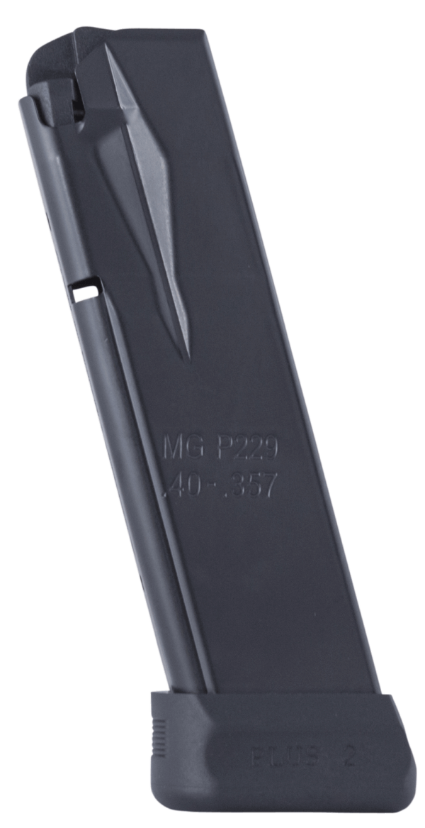 Mec-Gar MGP2294014AFC Standard  14rd 40 S&W Fits Sig P229 Blued w/Anti-Friction Coating Carbon Steel