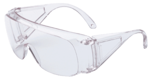 Howard Leight R01701 HL100 OTG Adult Clear Lens Polycarbonate Clear Frame Howard Leight R01701 HL100 OTG Adult Clear Lens Polycarbonate Clear Frame