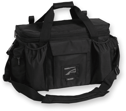 Bulldog BD920 Deluxe Police & Shooter XL Black Nylon w/ Removeable Dividers Storage Pockets Bulldog BD920 Deluxe Police & Shooter XL Black Nylon w/ Removeable Dividers Storage Pockets