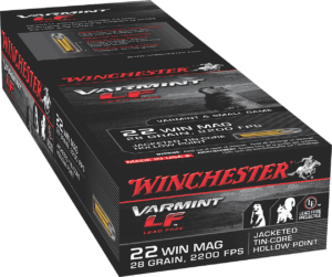 Winchester Ammo X22MHLF Varmint LF  22 WMR 25 gr Polymer Tip NTX 50rd Box