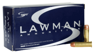 Speer 53750 Lawman  38 Special +P 158 gr Total Metal Jacket Round Nose 50rd Box