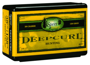 Speer 4215 DeepCurl  38 Cal .357 158 gr Hollow Point 100rd Box/ 5 Case