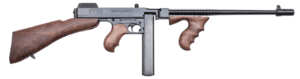Thompson T1B 1927A-1 Deluxe 45 ACP Caliber with 16.50ā³ Barrel 20+1 Capacity Stick Magazine Blued Metal Finish Walnut Removable Fixed Stock & Wood Grip Right Hand Thompson T1B 1927A-1 Deluxe 45 ACP Caliber with 16.50ā³ Barrel 20+1 Capacity Stick Magazine Blued Metal Finish Walnut Removable Fixed Stock & Wood Grip Right Hand