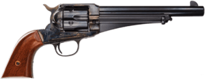 Taylors & Company 550383 1875 Army Outlaw 45 Colt (LC) Caliber with 7.50″ Blued Finish Barrel 6rd Capacity Blued Finish Cylinder Color Case Hardened Finish Steel Frame & Walnut Grip Taylors & Company 550383 1875 Army Outlaw 45 Colt (LC) Caliber with 7.50″ Blued Finish Barrel 6rd Capacity Blued Finish Cylinder Color Case Hardened Finish Steel Frame & Walnut Grip