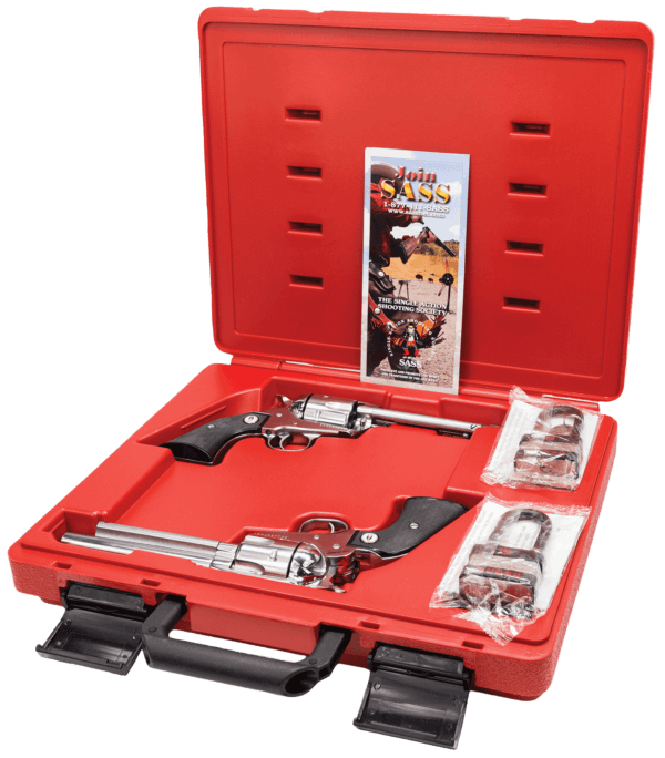 Ruger 5134 Vaquero SASS 45 Colt (Long Colt) 6rd 5.50″ High Gloss Steel Barrel Cylinder & Frame Black Checkered Polymer Grip Transfer Bar Safety Montado Hammer (2 of 2) Ruger 5134 Vaquero SASS 45 Colt (Long Colt) 6rd 5.50″ High Gloss Steel Barrel Cylinder & Frame Black Checkered Polymer Grip Transfer Bar Safety Montado Hammer (2 of 2)