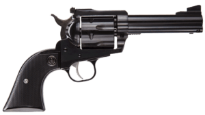 Ruger 0445 Blackhawk  45 Colt (Long Colt) 6rd 4.63″ Blued Alloy Steel Barrel  Cylinder & Frame  Black Checkered Rubber Grip  Transfer Bar Safety  Exposed Hammer