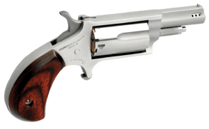 North American Arms NAA22MSCP Mini-Revolver Combo 22 LR or 22 WMR Caliber with 1.63″ Ported Barrel 5rd Capacity Cylinder Overall Stainless Steel Finish & Rosewood Birdshead Grip Includes Cylinder North American Arms NAA22MSCP Mini-Revolver Combo 22 LR or 22 WMR Caliber with 1.63″ Ported Barrel 5rd Capacity Cylinder Overall Stainless Steel Finish & Rosewood Birdshead Grip Includes Cylinder