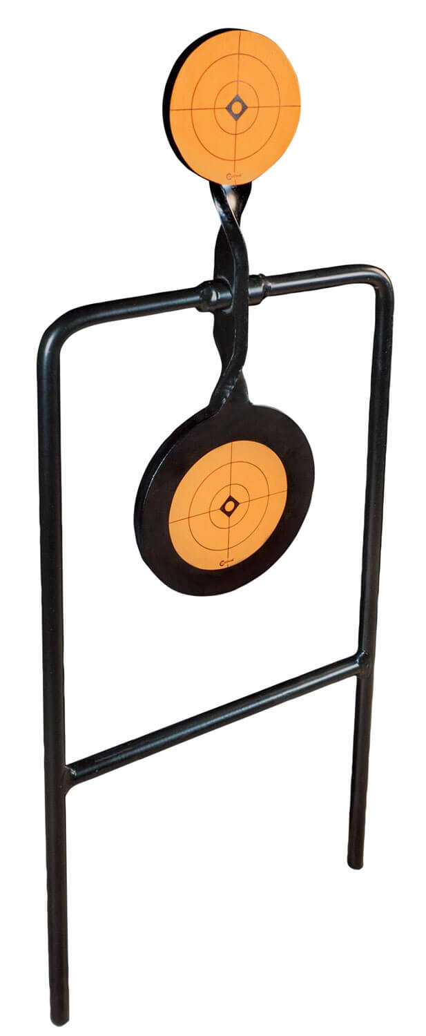 Caldwell 133565 Plink n Swing Double Spin Target Handgun Steel Black/Orange Impact Enhancement Motion 4.25″ Caldwell 133565 Plink n Swing Double Spin Target Handgun Steel Black/Orange Impact Enhancement Motion 4.25″