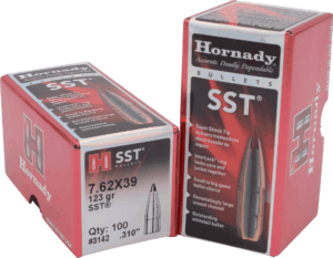 Hornady 3142 SST  7.62mm .310 123 gr Super Shock Tip 100rd Box