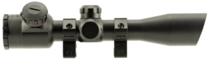 TruGlo TGTG8504B3L Crossbow Scope Compact Matte Black Anodized Dual (Red/Green) Illuminated BDC/Rangefinder 4x32mm