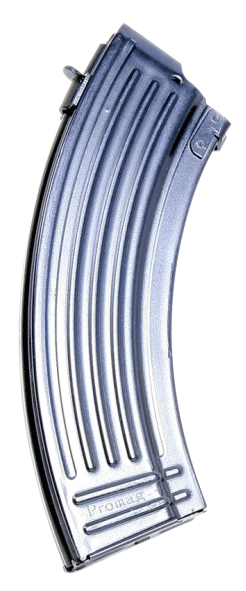 ProMag AKS30 Standard  30rd 7.62x39mm Fits Kalashnikov AK-47 Blued Steel