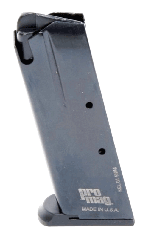 ProMag KEL01 Standard  10rd 9mm Luger Fits Kel-Tec P-11 Blued Steel