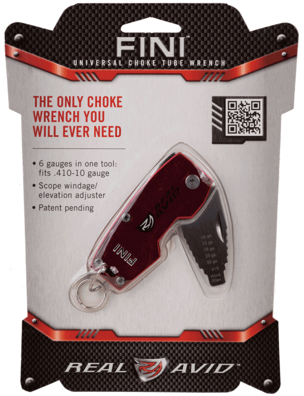Real Avid AVCWT210 Fini Universal Choke Tube Wrench Stainless Steel Shotgun