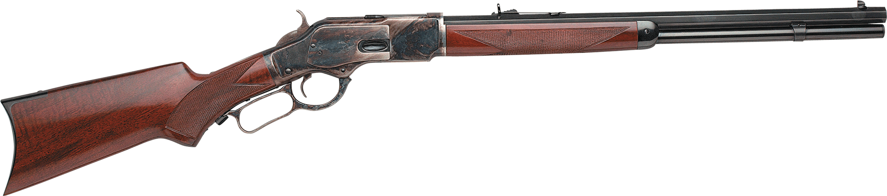Taylors & Company 550181 1873 Taylor’s Trapper Lever Action 357 Mag Caliber with 10+1 Capacity 18″ Blued Octagon Barrel Color Case Hardened Metal Finish & Walnut Stock Right Hand (Full Size) Taylors & Company 550181 1873 Taylor’s Trapper Lever Action 357 Mag Caliber with 10+1 Capacity 18″ Blued Octagon Barrel Color Case Hardened Metal Finish & Walnut Stock Right Hand (Full Size)