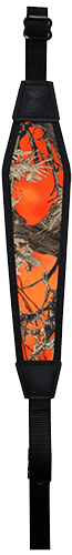 GrovTec US Inc GTSL32 GT  made of TrueTimber Blaze Orange Nylon with 48″ OAL  1″ W  Adjustable Design & 1″ Swivels for Rifle/Shotgun
