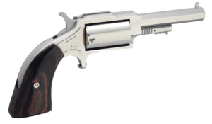 North American Arms 1860250 1860 Sheriff 22 WMR Caliber with 2.50″ Barrel 5rd Capacity Cylinder Overall Stainless Steel Finish & Rosewood Boot Grip North American Arms 1860250 1860 Sheriff 22 WMR Caliber with 2.50″ Barrel 5rd Capacity Cylinder Overall Stainless Steel Finish & Rosewood Boot Grip