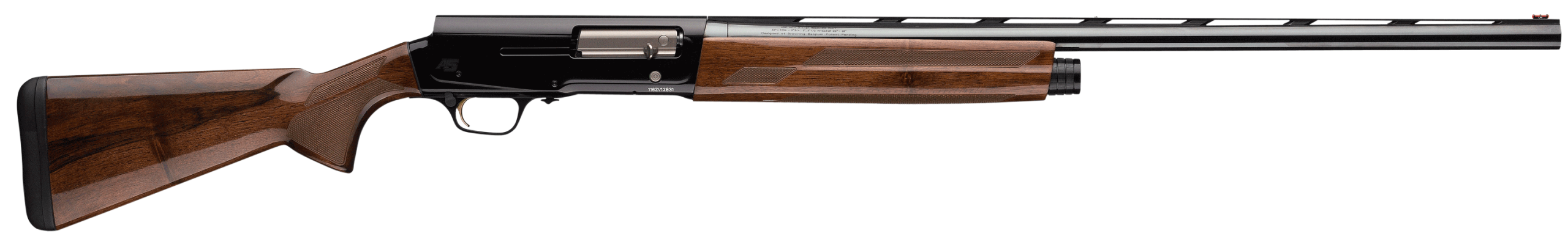 Browning 0118003004 A5 Hunter 12 Gauge 28 Barrel 3" 4+1 Gloss Black Barrel & Anodized Receiver Gloss Turkish Walnut Stock With Close Radius Pistol Grip"