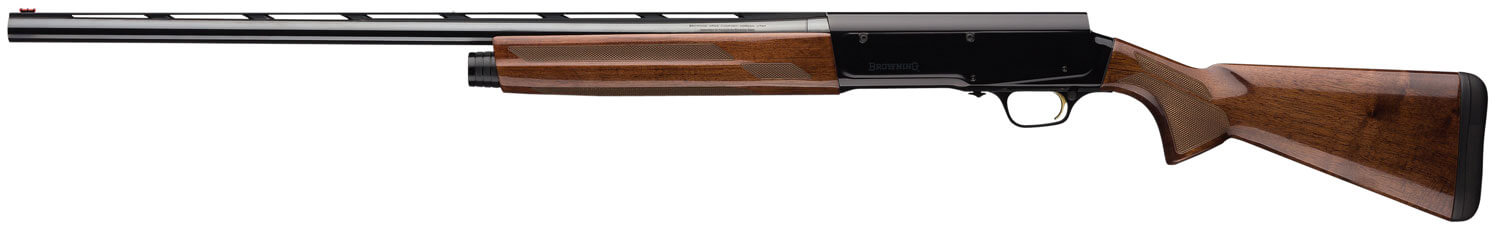 Browning 0118003004 A5 Hunter 12 Gauge 28 Barrel 3" 4+1 Gloss Black Barrel & Anodized Receiver Gloss Turkish Walnut Stock With Close Radius Pistol Grip" - Image 2