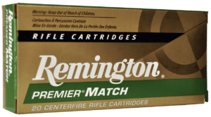 Remington Ammunition 21503 Premier Match 300 Blackout 125 gr Sierra MatchKing Open Tip Match (OTM) 20rd Box
