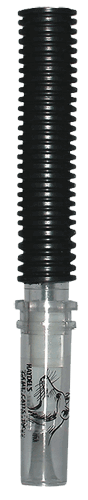 Haydel’s Game Calls CH92 Coyote Howler Tube Call Coyote Sounds Attracts Dominate Dogs Clear/Black Plastic