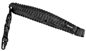 Firefield FF46000 Single Point Tactical Sling made of Black Nylon Paracord with 28″-31″ OAL 1.50″ W & Adjustable Design for Rifles Firefield FF46000 Single Point Tactical Sling made of Black Nylon Paracord with 28″-31″ OAL 1.50″ W & Adjustable Design for Rifles