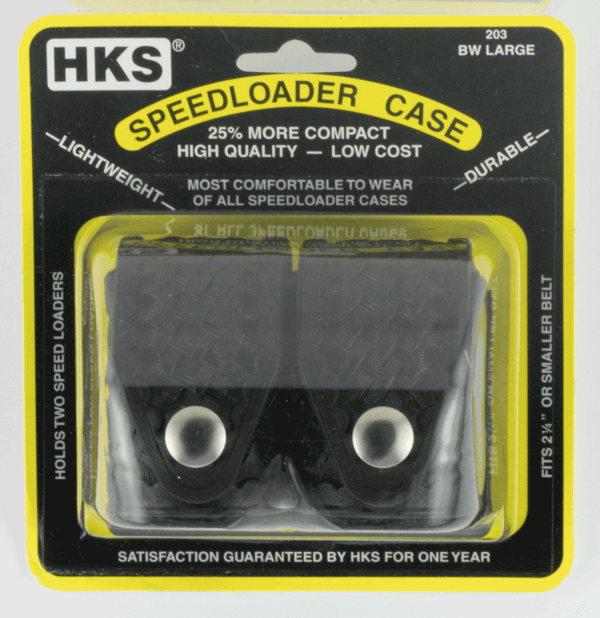 HKS 203LBB SpeedLoader Case Double Large Black Hytrel Belt Loop Belts 2.25″ Wide HKS 203LBB SpeedLoader Case Double Large Black Hytrel Belt Loop Belts 2.25″ Wide
