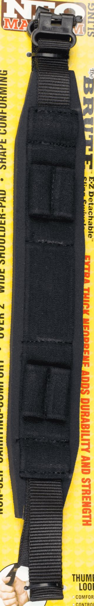 Outdoor Connection NDMB90142 Neo Magnum Sling 3.25″ W Adjustable Black Neoprene for Rifle/Shotgun Outdoor Connection NDMB90142 Neo Magnum Sling 3.25″ W Adjustable Black Neoprene for Rifle/Shotgun