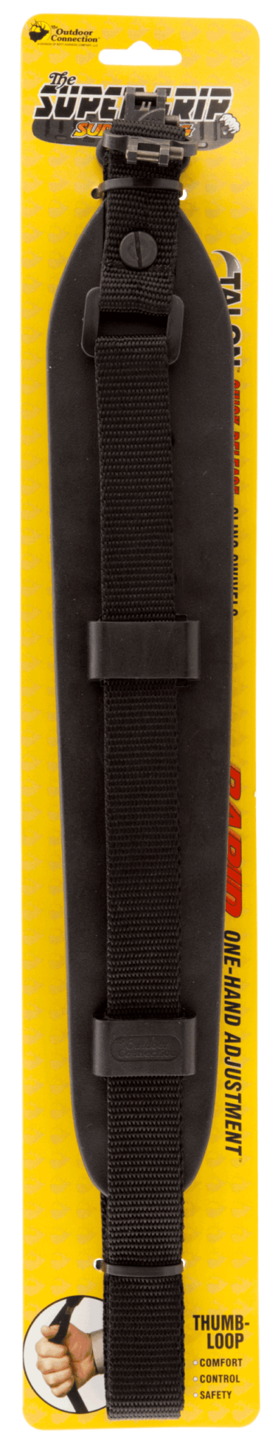Outdoor Connection SGSS20970 Super Grip Sling with Talon QD Swivels 2.25″ W x 32″ L Padded Black Rubber Padding with Nylon Strap for Rifle/Shotgun Outdoor Connection SGSS20970 Super Grip Sling with Talon QD Swivels 2.25″ W x 32″ L Padded Black Rubber Padding with Nylon Strap for Rifle/Shotgun