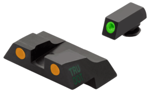 Meprolight USA 102263301 Tru-Dot Black | Green Tritium Front Sight Orange Tritium Rear Sight Set Meprolight USA 102263301 Tru-Dot Black | Green Tritium Front Sight Orange Tritium Rear Sight Set