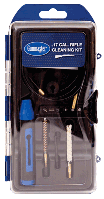 DAC GM17R GunMaster Cleaning Kit 17 Cal Rifle/14 Pieces Black/Blue