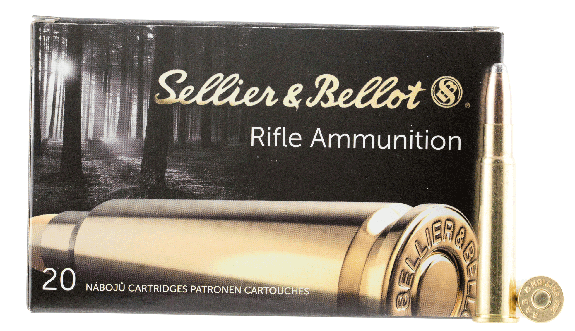 Sellier & Bellot SB303C Rifle 303 British 180 gr Soft Point 20rd Box Sellier & Bellot SB303C Rifle 303 British 180 gr Soft Point 20rd Box